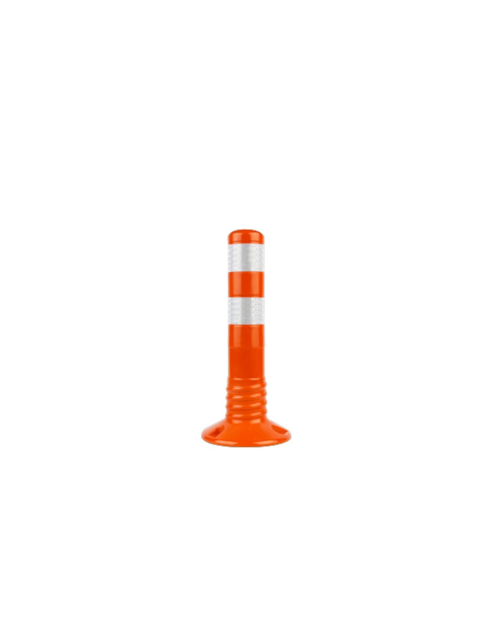 Flexibler Absperrpfosten 45 cm Orange T-Flex – 360° biegbar