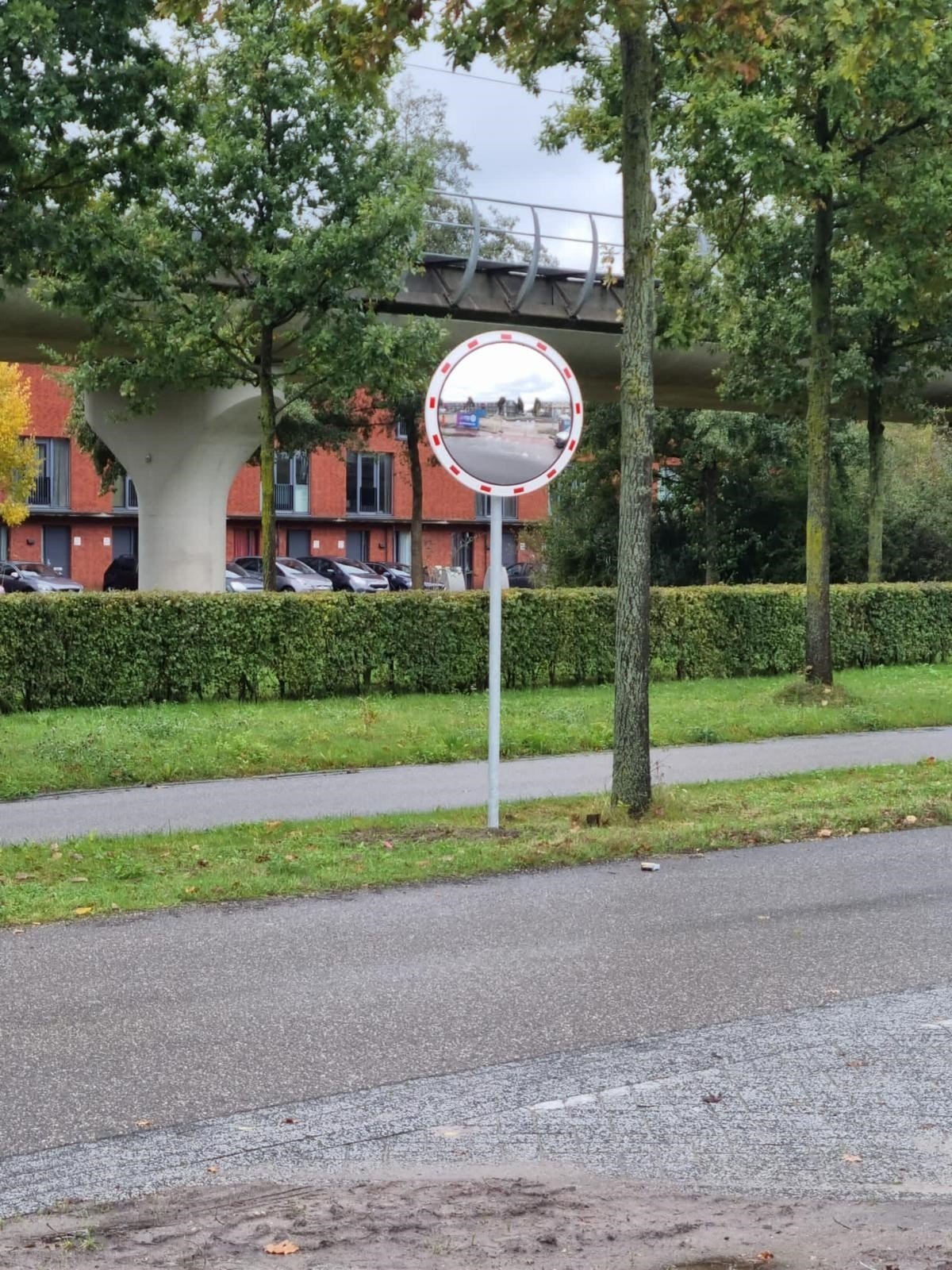 Verkehrsspiegel Rund 80 cm