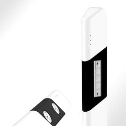 Eingrab-Leitpfosten 160 cm – Hohlprofil, zertifiziert & reflektierend