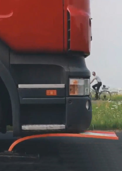 Flexible Leitbake – Klasse 2 reflektierend, überfahrbar