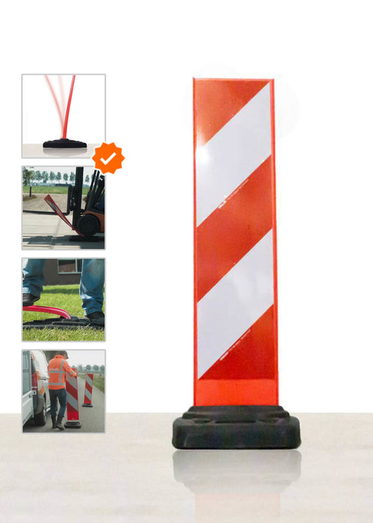 Flexible Leitbake – Klasse 2 reflektierend, überfahrbar