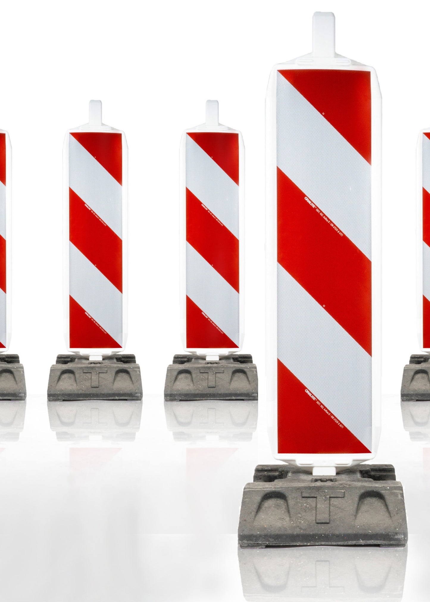 Kunststoffbake mit Fuß – Reflexklasse 2