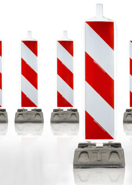 Kunststoffbake mit Fuß – Reflexklasse 2