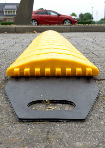 Mobile Temposchwelle 300 cm aufrollbar & rutschfest