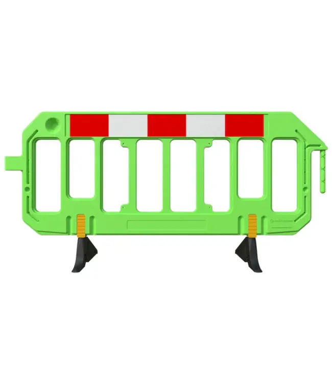Kunststoff Absperrgitter 200 x 100 cm – Grün, flexibel