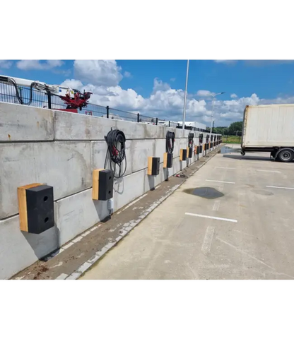 Gummipuffer 500 x 250 x 140 mm, Anfahrschutz