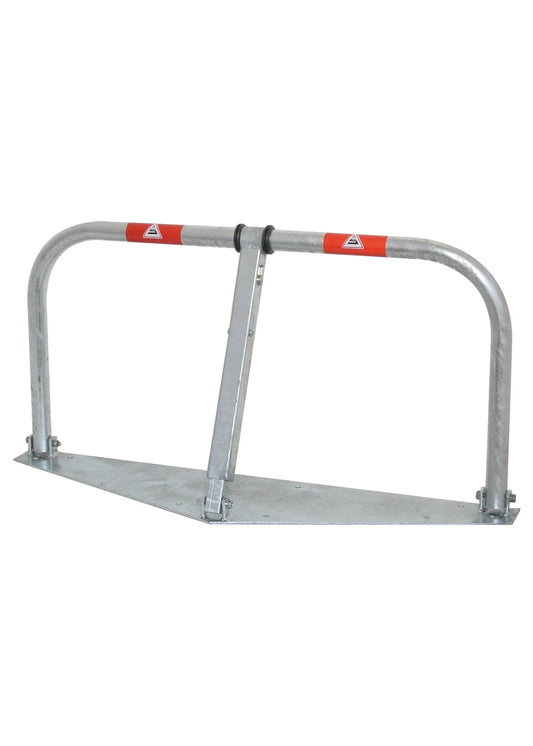 Parkbügel mit Schloss – Verzinkt, umlegbar & inklusive 3 Schlüssel