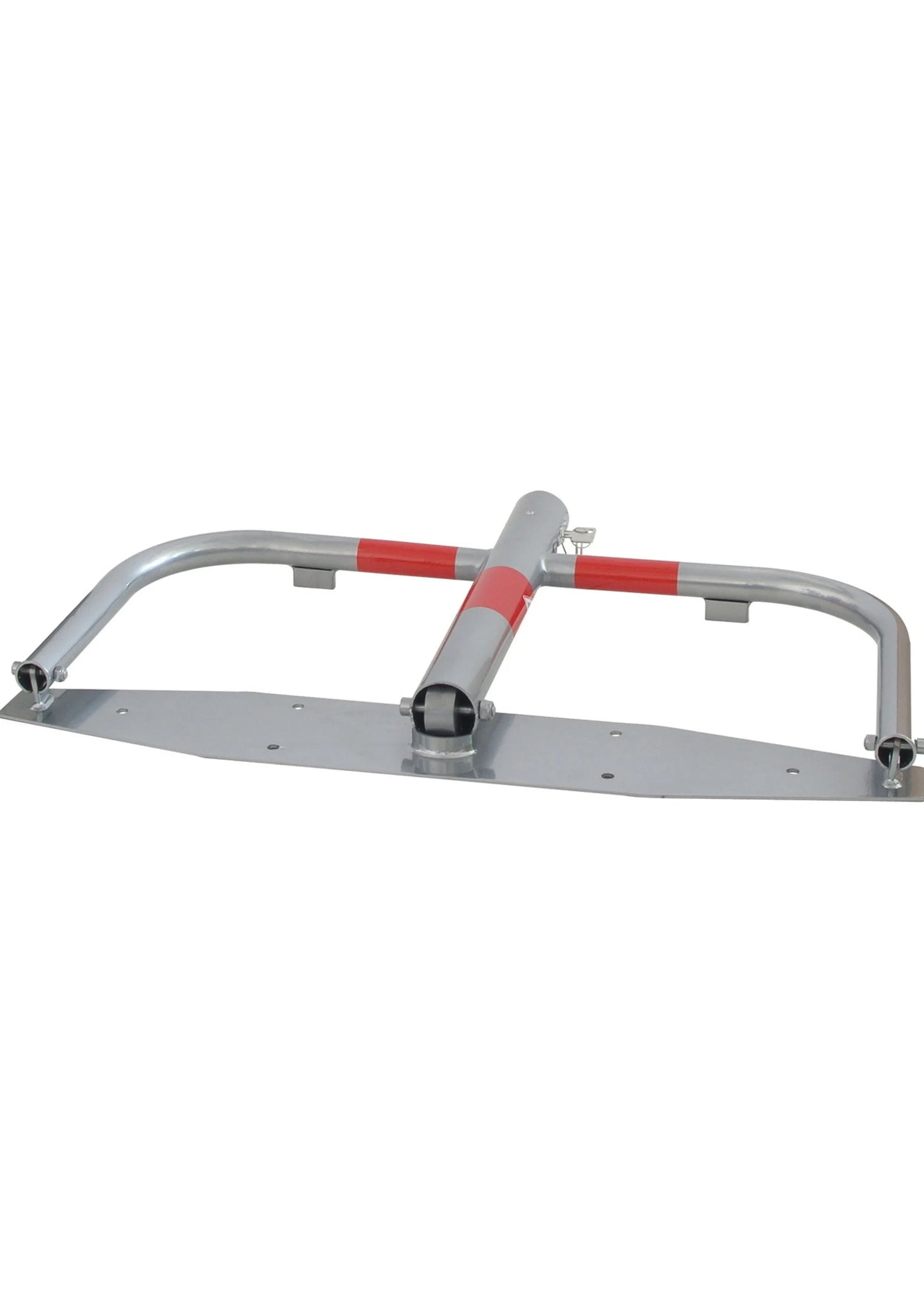 Parkplatzbügel umlegbar – Mit Zylinderschloss & Reflektoren