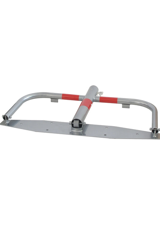 Parkplatzbügel umlegbar – Mit Zylinderschloss & Reflektoren