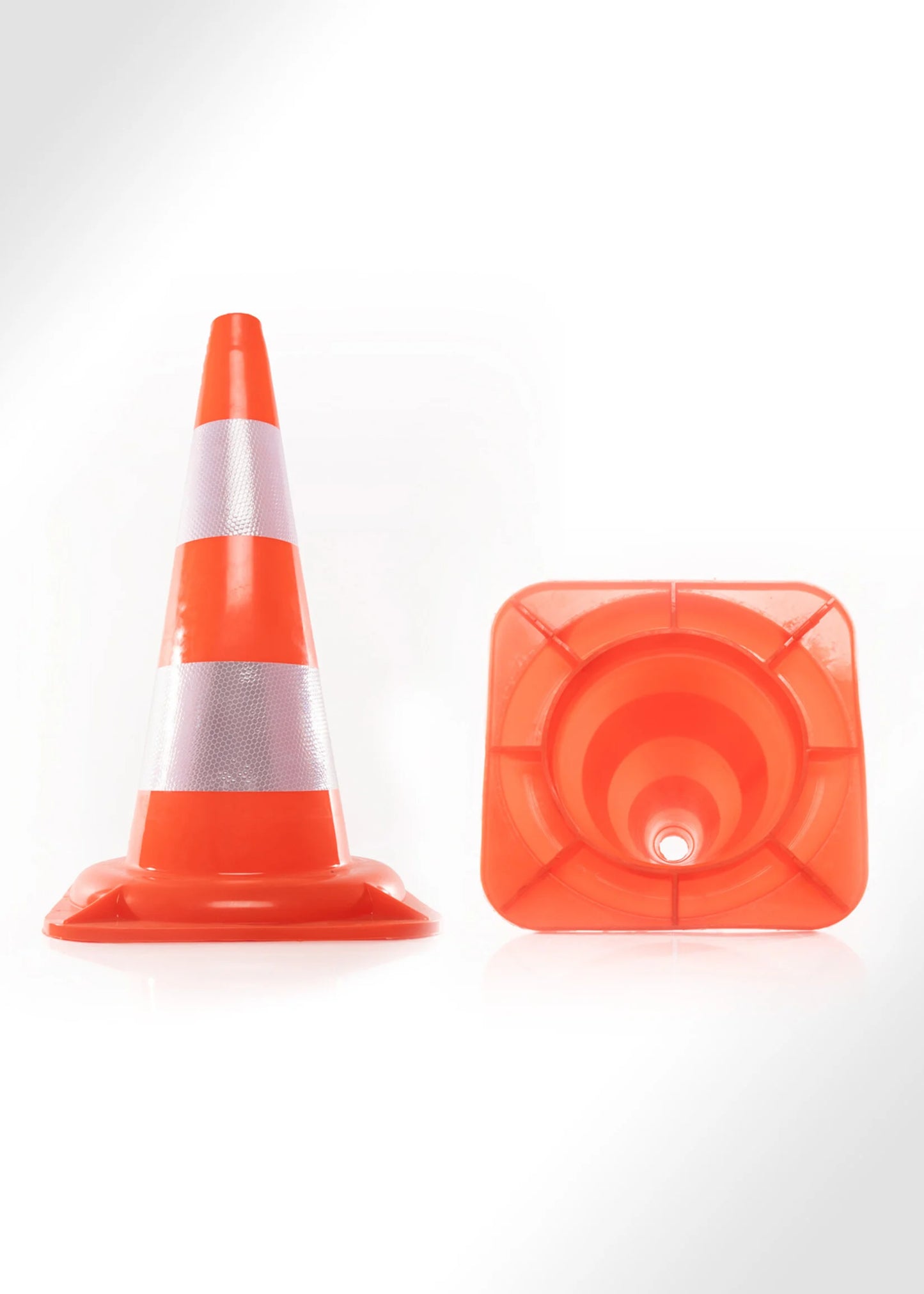 Leitkegel  50 cm Orange - Markierungskegel für Lager & Logistik