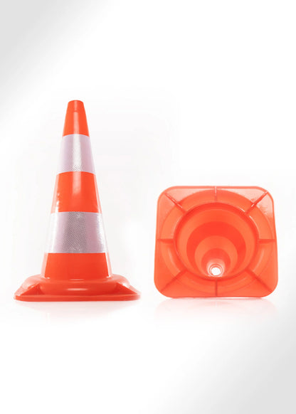 Leitkegel  50 cm Orange - Markierungskegel für Lager & Logistik