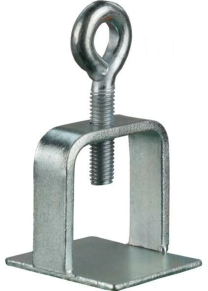 Schilderklemme verzinkt– Für Schaftrohre 40/60 mm