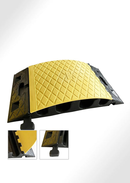 Kabelbrücke 4 Kanäle, bis zu 50 t belastbar, 80 x 45 x 12 cm