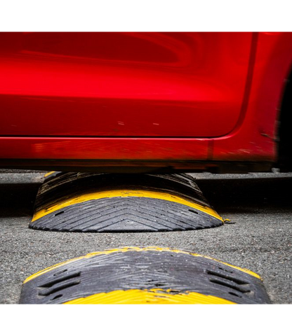 Temposchwelle 7 cm 250 cm bis 600 cm - mit Reflektoren & inkl. Montagezubehör