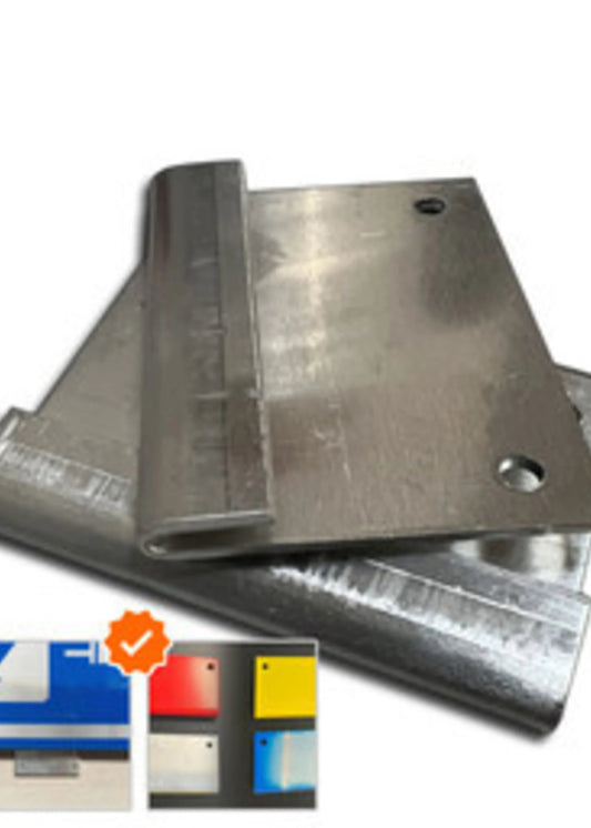 Wandhalterung für Verkehrsschilder – 2er-Set Aluminium