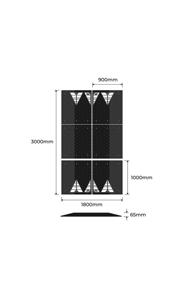 Berliner Kissen Rot – 3000 x 1800 x 60 mm bis 30km/h