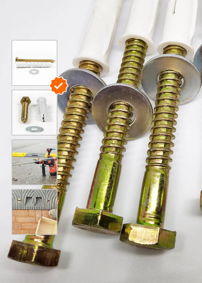 Bremsschwelle 5 cm – Komplettset für Tempo 15–20 km/h