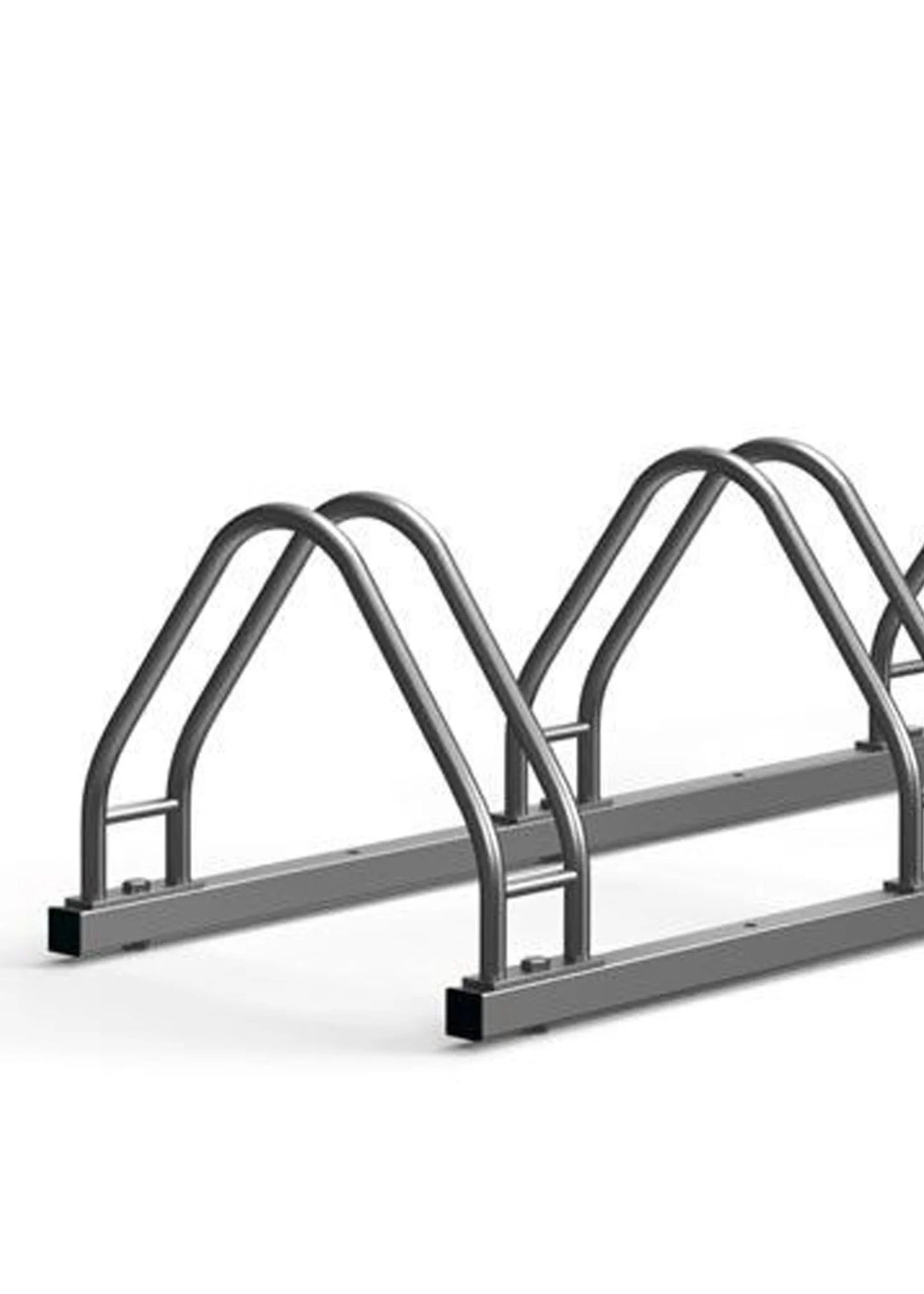 Fahrradständer für 5 Fahrräder – Stabil, Verzinkter Stahl wandmontierbar