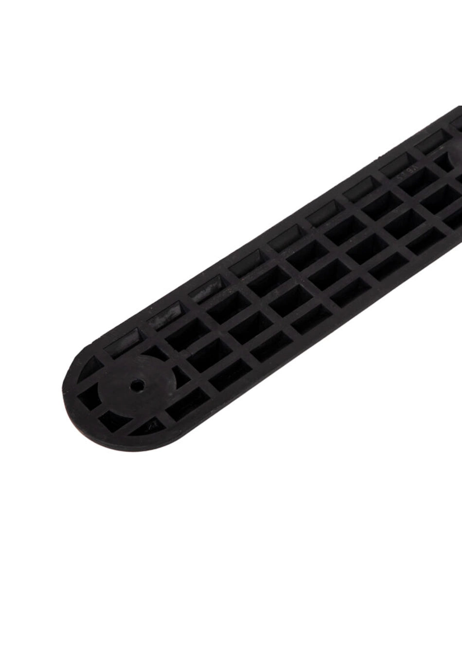 Gummi Trennbalken 100 cm Schwarz