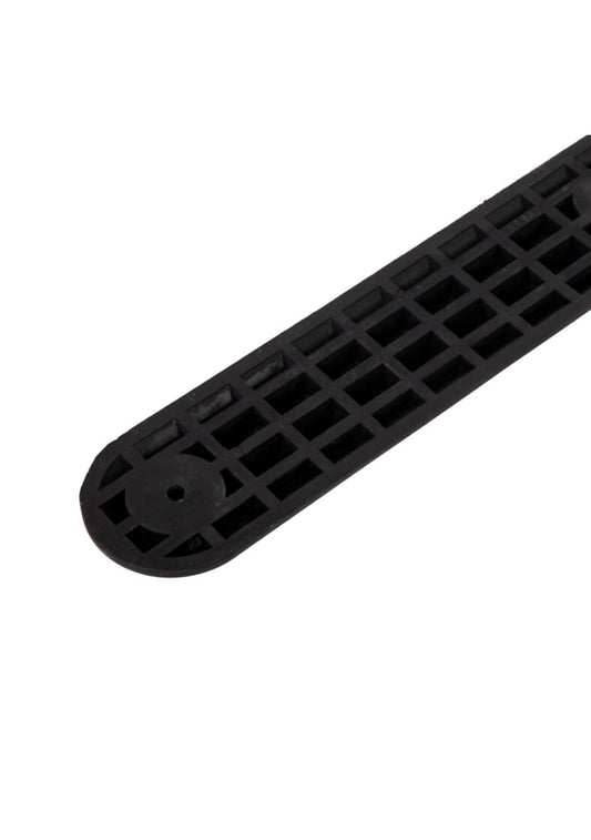 Gummi Trennbalken 100 cm Schwarz