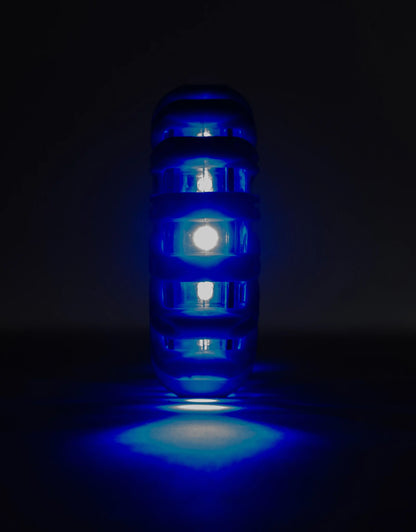 LED-Blitzleuchte BLAU Megaflare