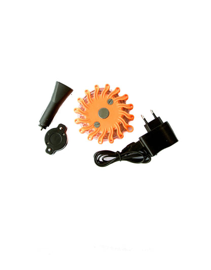 Orange LED-Megaflare – Professionelle Warnleuchte