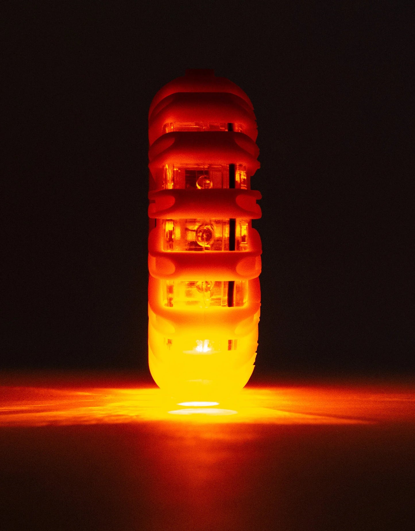 Orange LED-Megaflare – Professionelle Warnleuchte