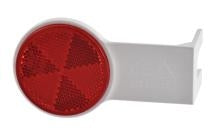 Leitplanken-Reflektoren ROT reflektierend, U-1C – Ø 60 mm, zertifiziert & robust