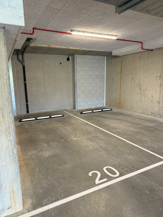 Radstopp Park-It 176 cm – Schwarz/Weiß Reflex