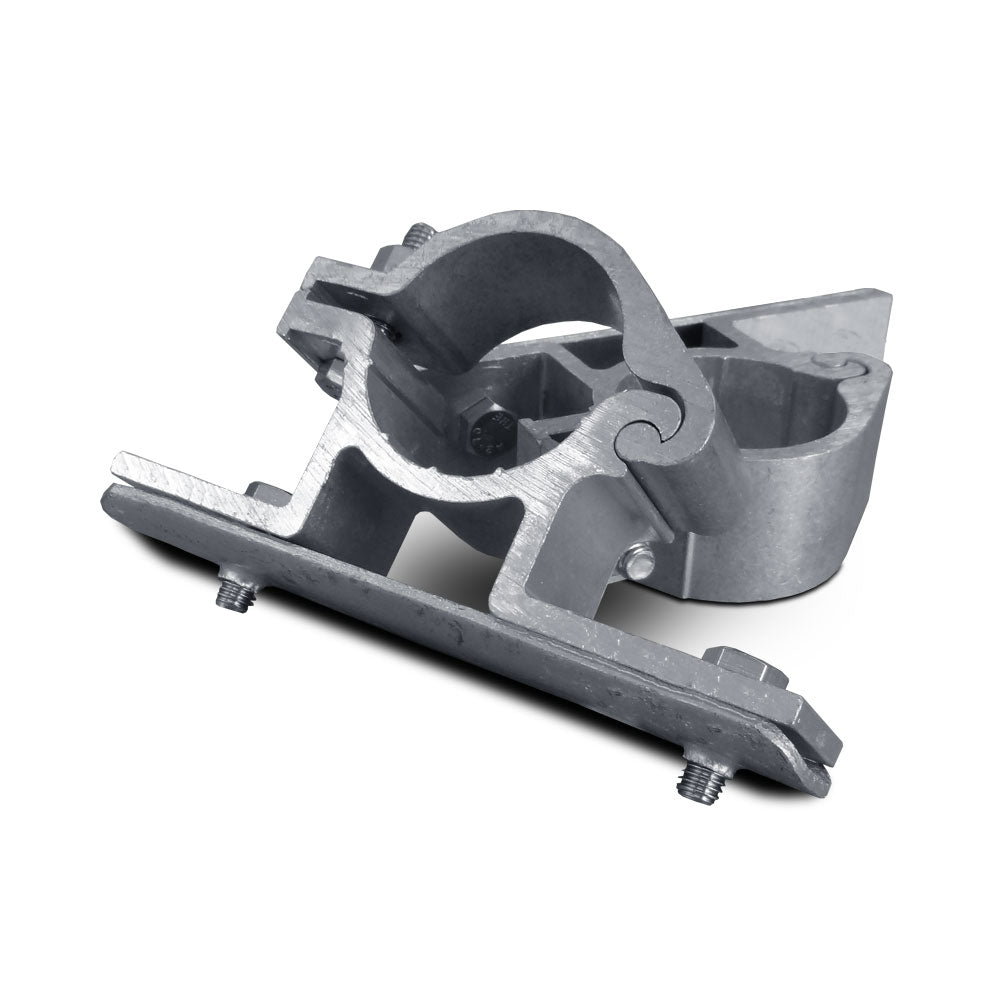 Rohrschellen 48 mm – Extra breite Klemmbügel für Verkehrsschilder