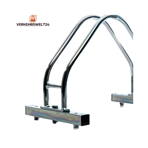 Fahrradständer 1 Fahrrad – Verzinkter Stahl, Boden- & Wandmontage