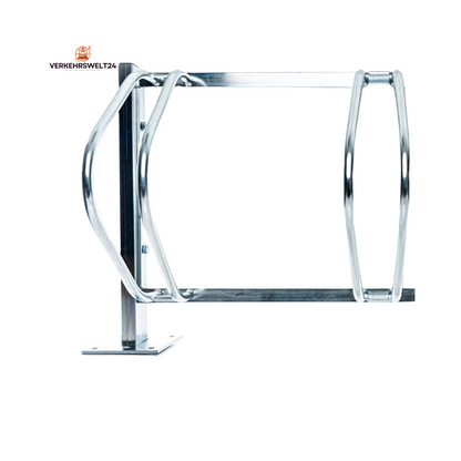 Fahrradständer 3 Fahrräder – Verzinkter Stahl, stehend