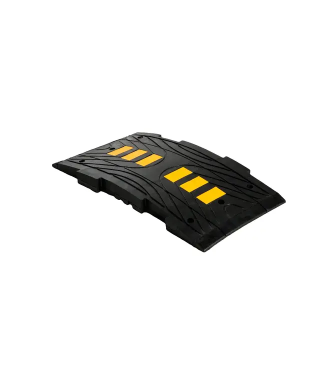 Temposchwelle 5 cm – Mittelelement Schwarz-Gelb