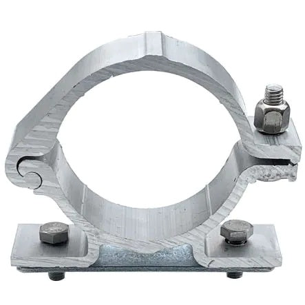 Verkehrszeichenhalter 76 mm -  Schilderhalter für Rundpfosten