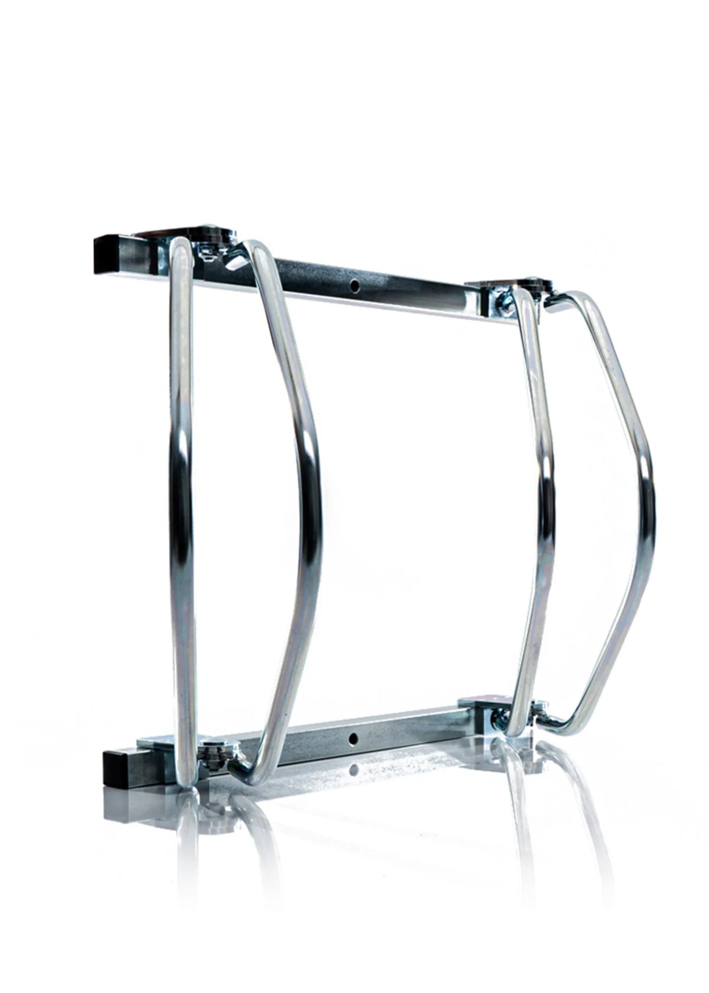 Fahrradständer 2 Fahrräder – Verzinkter Stahl für Boden- & Wandmontage