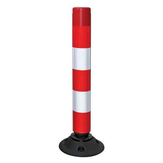 Flexpin 75 cm Rot-Weiß – Flexibler Absperrpfosten